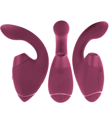 WOMANIZER DUO NEXT ESTIMULADOR VIBRADOR DUAL CLITORIS PUNTOG ROSA