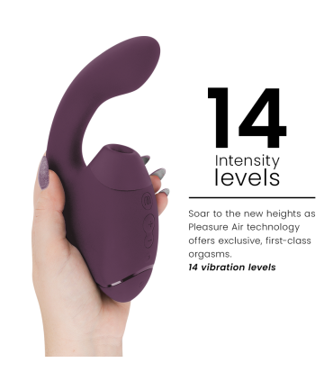 WOMANIZER DUO NEXT ESTIMULADOR VIBRADOR DUAL CLITORIS PUNTOG MORADO
