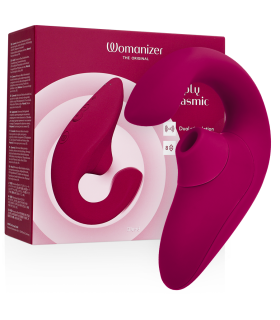 WOMANIZER BLEND ESTIMULADOR VIBRADOR RABBIT FUCSIA