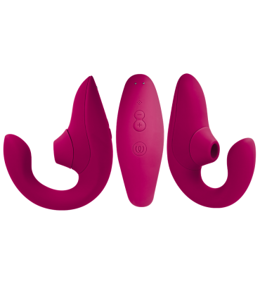 WOMANIZER BLEND ESTIMULADOR VIBRADOR RABBIT FUCSIA