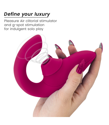 WOMANIZER BLEND ESTIMULADOR VIBRADOR RABBIT FUCSIA