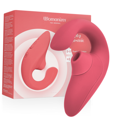 WOMANIZER BLEND ESTIMULADOR VIBRADOR RABBIT ROSA