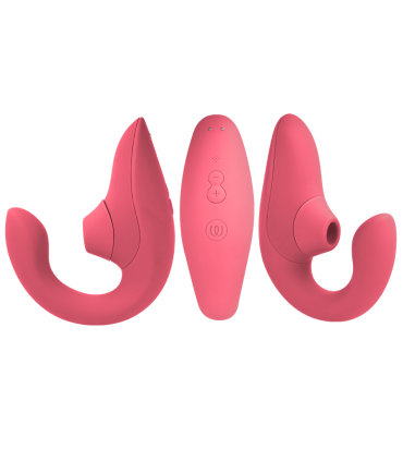 WOMANIZER BLEND ESTIMULADOR VIBRADOR RABBIT ROSA