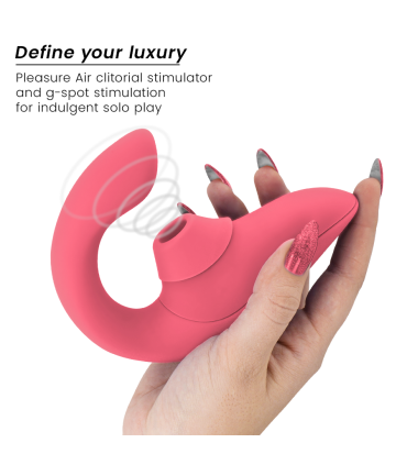 WOMANIZER BLEND ESTIMULADOR VIBRADOR RABBIT ROSA
