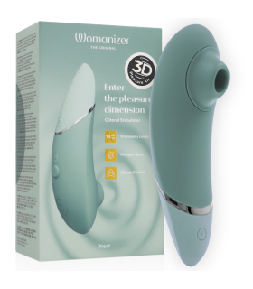WOMANIZER NEXT ESTIMULADOR DE CLITORIS VERDE CLARO