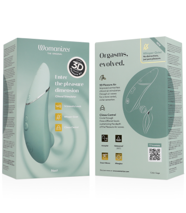 WOMANIZER NEXT ESTIMULADOR DE CLITORIS VERDE CLARO