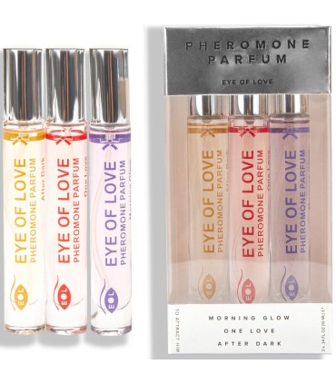 EYE OF LOVE EOL PHR PERFUME 10 ML SET 3 MORNING GLOW ONE LOVE AFTER DARK