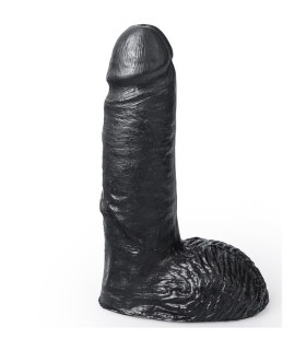 HUNG SYSTEM DILDO REALISTA COLOR NEGRO CESAR 19 CM