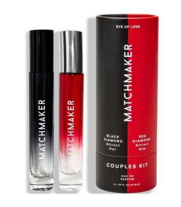 EYE OF LOVE MATCHMAKER 2PC FEROMONAS SET COUPLES KIT PARA EL Y ELLA 20 ML