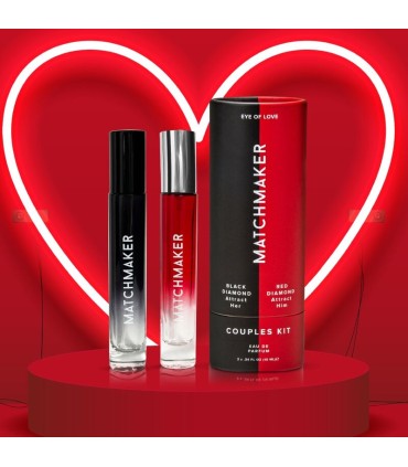 EYE OF LOVE MATCHMAKER 2PC FEROMONAS SET COUPLES KIT PARA EL Y ELLA 20 ML