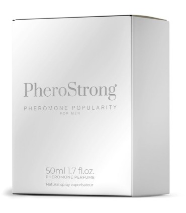 PHEROSTRONG PERFUME CON FEROMONAS POPULARITY PARA HOMBRE 50 ML