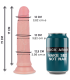 ROCKARMY AVENGER DILDO REALISTICO LIQUID SILICONE 19 CM O 398 CM