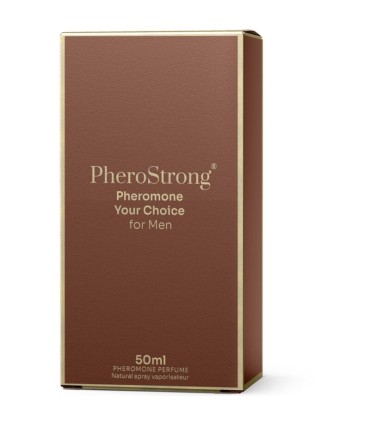 PHEROSTRONG PERFUME CON FEROMONAS YOUR CHOICE PARA HOMBRE 50 ML