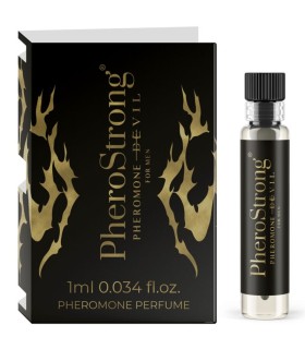 PHEROSTRONG PERFUME CON FEROMONAS DEVIL PARA HOMBRE 1 ML