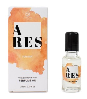 SECRETPLAY ARES PERFUME NATURAL FEROMONAS EN ACEITE PARA HOMBRE 20 ML