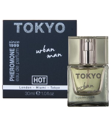 HOT PERFUME CON FEROMONAS TOKYO URBAN HOMBRE 30 ML