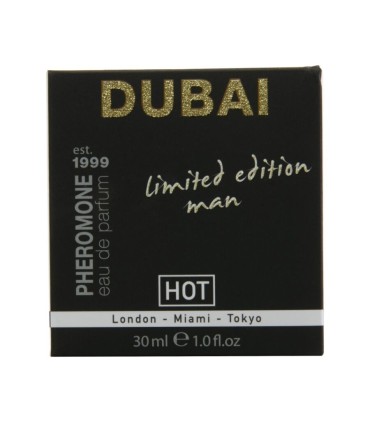 HOT PHEROMONE PERFUME DUBAI EDICION LIMITADA HOMBRE 30 ML