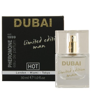 HOT PHEROMONE PERFUME DUBAI EDICION LIMITADA HOMBRE 30 ML