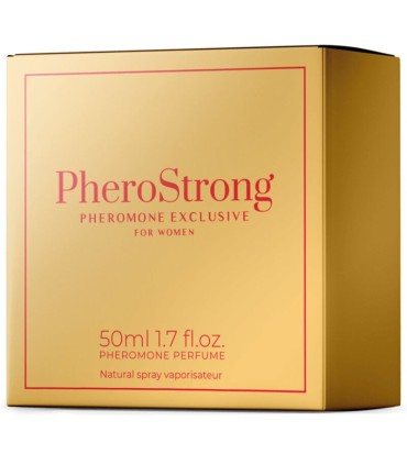 PHEROSTRONG PERFUME CON FEROMONAS EXCLUSIVE PARA MUJER 50 ML