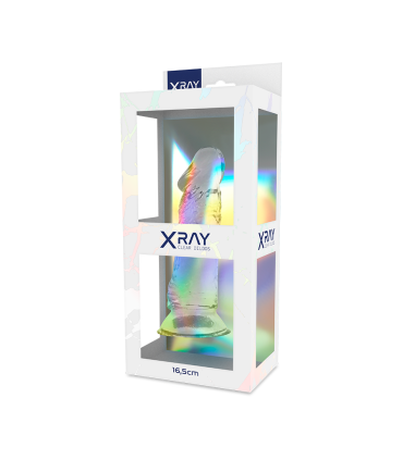 XRAY CLEAR DILDO TRANSPARENTE 165CM X 4CM