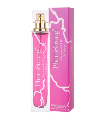 PHEROSTRONG FLARE PERFUME CON FEROMONAS PARA MUJER 50 ML