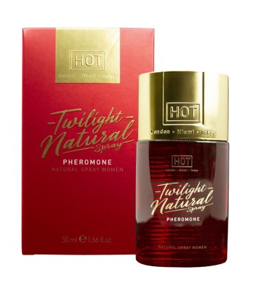 HOT TWILIGHT NATURAL CON FEROMONAS MUJER 50 ML