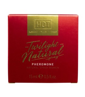 HOT TWILIGHT NATURAL CON FEROMONAS MUJER 15 ML