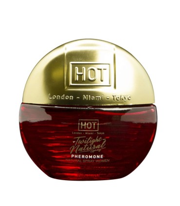 HOT TWILIGHT NATURAL CON FEROMONAS MUJER 15 ML