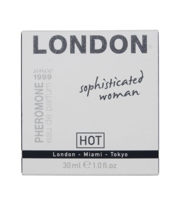 HOT PERFUME CON FEROMONAS LONDON SOPHISTICATED MUJER 30 ML