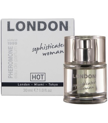 HOT PERFUME CON FEROMONAS LONDON SOPHISTICATED MUJER 30 ML