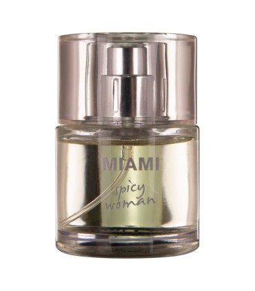 HOT PERFUME CON FEROMONAS MIAMI SPICY MUJER 30 ML