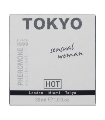 HOT PERFUME CON FEROMONAS TOKYO SENSUAL MUJER 30 ML