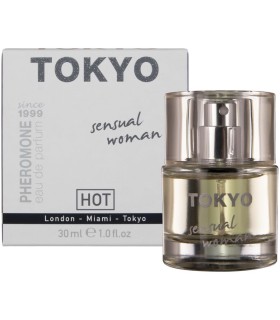 HOT PERFUME CON FEROMONAS TOKYO SENSUAL MUJER 30 ML