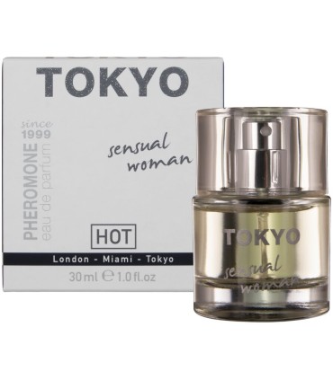 HOT PERFUME CON FEROMONAS TOKYO SENSUAL MUJER 30 ML