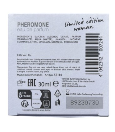 HOT PERFUME CON FEROMONAS DUBAI EDICION LIMITADA MUJER 30 ML