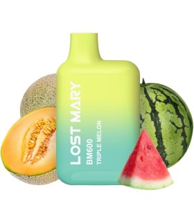 LOST MARY BM600 VAPER NICOTINA 2 DESECHABLE SABOR TRIPLE MELON