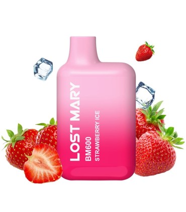 LOST MARY BM600 VAPER NICOTINA 2 DESECHABLE SABOR FRESA HELADA