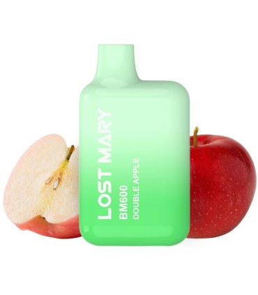 LOST MARY BM600 VAPER NICOTINA 2 DESECHABLE SABOR DOBLE MANZANA
