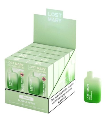 LOST MARY BM600 VAPER NICOTINA 2 DESECHABLE SABOR DOBLE MANZANA