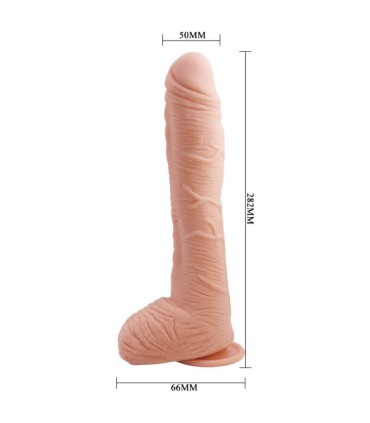 BAILE ALEX DILDO PIEL REALISTA 27 CM