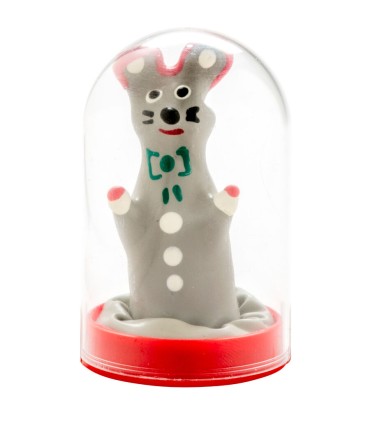 CONDOMERIE PRESERVATIVO DECORATIVO PINTADO A MANO RATON MODELO 1