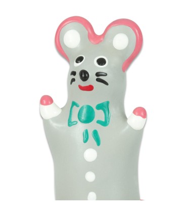 CONDOMERIE PRESERVATIVO DECORATIVO PINTADO A MANO RATON MODELO 1