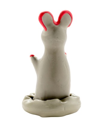 CONDOMERIE PRESERVATIVO DECORATIVO PINTADO A MANO RATON MODELO 1