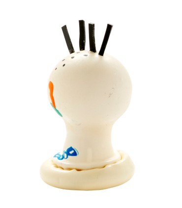 CONDOMERIE PRESERVATIVO DECORATIVO PINTADO A MANO PUNK