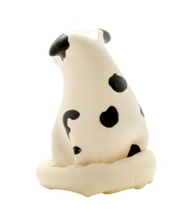 CONDOMERIE PRESERVATIVO DECORATIVO PINTADO A MANO PERRO DALMATA