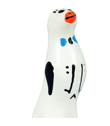 CONDOMERIE PRESERVATIVO DECORATIVO PINTADO A MANO PINGUINO