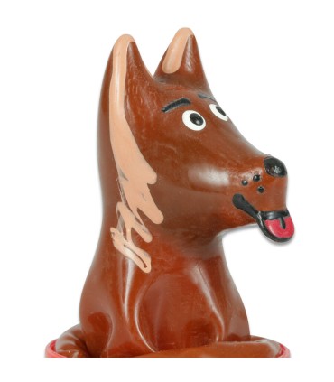 CONDOMERIE PRESERVATIVO DECORATIVO PINTADO A MANO PERRO