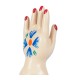 CONDOMERIE PRESERVATIVO DECORATIVO PINTADO A MANO PALMA DE LA MANO MODELO 1