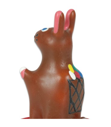 CONDOMERIE PRESERVATIVO DECORATIVO PINTADO A MANO CONEJITO DE PASCUA