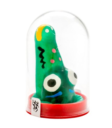 CONDOMERIE PRESERVATIVO DECORATIVO PINTADO A MANO COCODRILO MODELO 1